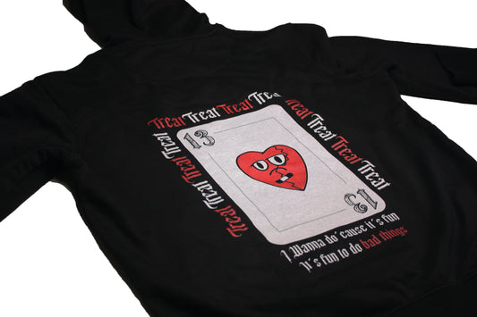 Sudadera negra – Treat
